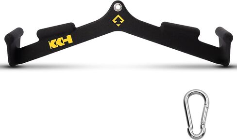 KKH Back Mag Grip Lat Pull Down Bar Set, Lat Pulldown Attachments for Home Gym System with T-bar V-bar, Lat Pulldown Bar Back Workout Equipment in Saudi Arabia