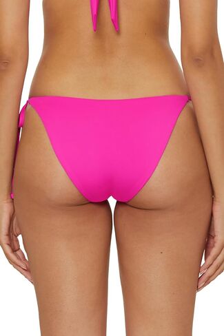 BECCA Women's Standard Color Code Tie Side Bikini Bottom, Cheeky Coverage, Swimwear Separates in Saudi Arabia