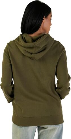 Fox Racing Women's Standard Fox Head Fleece PO, Olive Green, Medium in Saudi Arabia