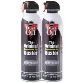 (3 Pack Value Bundle) FALDPSJMB2 Disposable Compressed Gas Duster, 2 17oz Cans/Pack