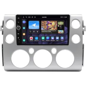 JOYING Car Radio for Toyota FJ Cruiser 2007-2014 with Carplay & Android Auto, 9 Inch Touch Screen Car Stereo Andriod 13 Head Unit Plug and Play Support SWC, AM/FM Radio, Mirror Link(JY-TT168N4)