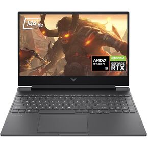 HP - Victus 15.6 "جهاز كمبيوتر محمول للألعاب - 144 هرتز FHD (1920 × 1080) - AMD Ryzen 5-8645HS -32GB MEMORY - NVIDIA GEFORCE RTX 4050-1TB SSD - Backlit Keyboard - Windows 11 - MICA Silver (2024)