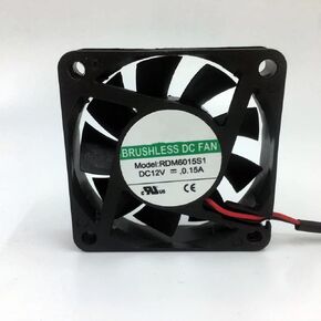 for RDM6015S1 6015 Fan 12V 0.15A 6CM 60MM Server Cooling Fans