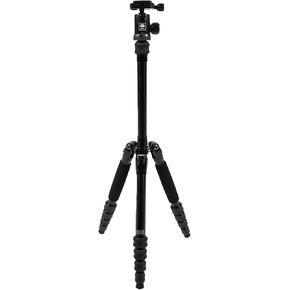 SIRUI Traveler 5A 54″ Aluminum Travel Tripod with 360° Panorama Ball Head, Arca Swiss Plate, Load 8.8lbs