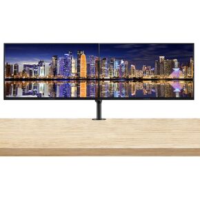 ViewSonic VA2759-SMH 27-inch 1920 x 1080 Full HD LCD IPS Monitor, 2-Pack Bundle with Ultra-Thin Bezel, FreeSync, Eye Care, HDMI, VGA, Speakers, Desk Mount Dual Monitor Stand