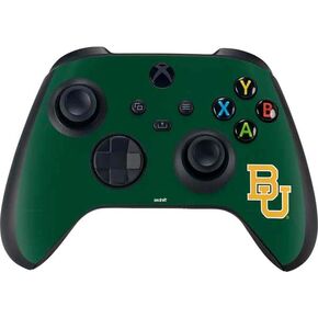 Skinit Decal Gaming Skin Compatible with Xbox Series X Controller - Officially Licensed Baylor University BU Split Design
