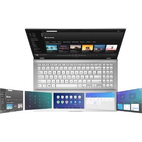 Asus Vivobook S15 S532 Thin & Light Laptop, 15.6€ FHD, Intel Core i5-10210U CPU, 8GB DDR4 RAM, 512GB PCIe SSD, Windows 10 Home, Ir Camera, S532FA-DH55, Transparent Silver-Metal (Renewed)