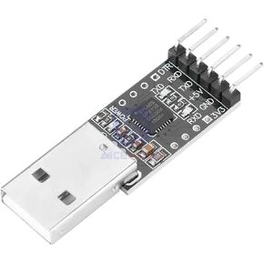 CP2102 USAB 2.0 إلى UART MODULE 6 PIN المحول التسلسلي STC استبدال محول FT232 لـ 3.3V/5V جديد 2025 وصول مكون إلكتروني عالي الموثوقة ، الدقة ، الأداء المستقر