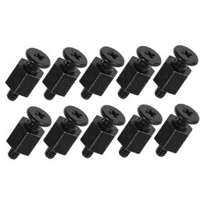 NUOBESTY 10Pcs SSD Screw Kit Head Screws for Motherboard Mounting for Computer Parts and Hardware Installation
