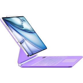 Keyboard Case for iPad Air 11-inch (M3 2025 / M2 2024) & iPad Pro 11 inch(1st/2nd/3rd/4th Generation),Magic-Style Magnetic Keyboard Case,Backlit - Multi-Touch Trackpad Keyboards
