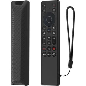 LEFXMOPHY Cover for TCL RC923A FMB1 / RC813A FMB1 2025 Q6MK TV Remote Control, Silicone Case Glow in Dark - Blue