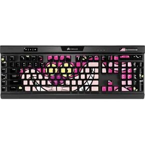 Skinit Decal Other Skin Compatible with K95 RGB Platinum Mechanical Gaming Keyboard - Officially Licensed Disney Alice in Wonderland Cheshire Cat Design