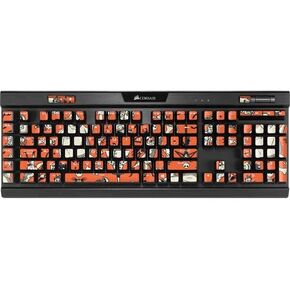Skinit Decal Other Skin Compatible with K95 RGB Platinum Mechanical Gaming Keyboard - Officially Licensed Disney The Nightmare Before Christmas Character Pattern Print Design