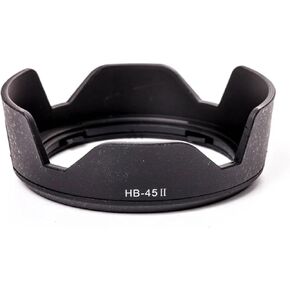 HB-45 HB45 II لـ Nikon AF-S 18-55MMF/3.5-5.6G DX Lens Petal على شكل عدسة حلق