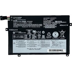 01AV413 Laptop Battery 45Wh 4080mAh 11.1V Compatible with Lenovo ThinkPad E470 E475 Series SB10K97570 01AV412 SB10K97569 01AV411 SB10K97568
