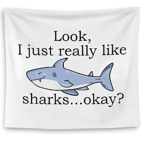 QGFM نسيج القرش، ديكور جدار القرش، تشريح سمك القرش التعليمي نسيج الجدار شنقا للفصول الدراسية غرفة نوم الأطفال ديكور غرفة اللعب، ديكور الأحياء البحرية، ديكور الفصول الدراسية المحيط، 50 × 60 بوصة in Kuwait