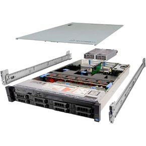 TechMikeNY Server 2.20Ghz 44-Core 192GB RAM 3X 960GB SSD 4X 4TB SAS PowerEdge R730 (Renewed)