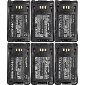 Cameron Sino (6Pack) Replacement for K'enwood KNB-47L KNB-48L KNB-50NC NX-200 NX-300 TK-3320 TK-5220 TK-5320 Battery 3350mAh