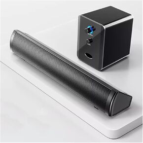 Computer Audio Desktop Household Small Speaker, Subwoofer, Wired Strip Type