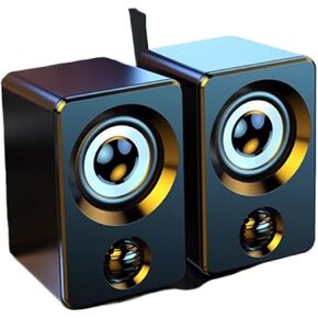 Computer Audio Desktop Home USB Wired Small Speaker Desktop bass