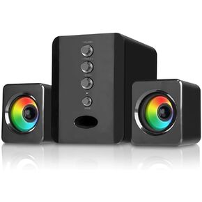 Speaker USB Wired Combination Speakers Computer Speakers Bass Stereo Music Player Subwoofer Sound Box