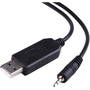 USB RS232 2.5 ملم جاك جاك رقاقة كابل برمجة المحول التسلسلي (RX-TIPTX-RINGGND-SLV) in Kuwait