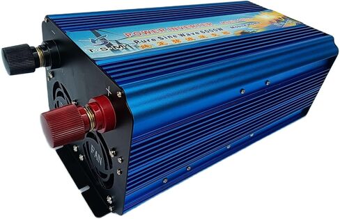 Power 12000W 6000W DC 24V إلى AC 220V 230V 240V 50HZ DIGHT DIGAL DISPLAY DISTRION DISTER SINE WAVERTER (اللون: 60 هرتز ، الحجم: 24V-220-240V) in Kuwait