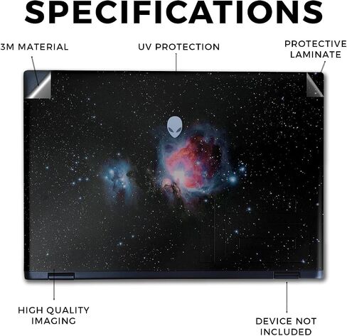 جهاز كمبيوتر محمول متوافق مع Alienware M16 R2 (2024) - Red Giant - Premium 3M Vinyl Wrap Decal Cover - من السهل تطبيق | مصنوع في الولايات المتحدة الأمريكية من قبل Mayyskins in Kuwait