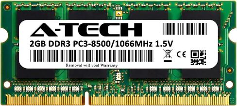 A-Tech 8GB Kit (2x4GB) RAM لـ Dell Latitude E6410 ، E5520M ، E5510 ، E5420M ، E5410 ، E4310 ، E4300 ، E4200 LAPTOP | DDR3 1066 MHz SODIMM PC3-8500 ترقية الذاكرة in Kuwait