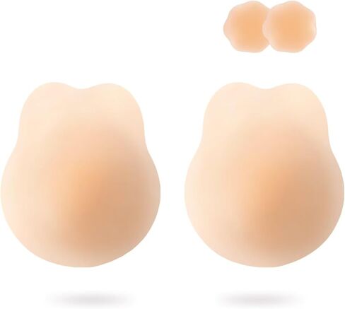 أغطية حلمات بتلات لزجة ترفع حمالات الصدر اللاصقة الرفيعة بدون حمالات -M عارية in Kuwait