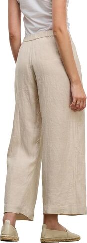 Velvet by Graham & Spencer womens Lola Woven Linen Pants Pants in Saudi Arabia