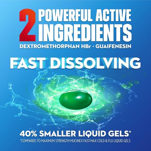 Mucinex Fast-Max Severe Congestion & Cough Liquid Gels 16ct in Saudi Arabia
