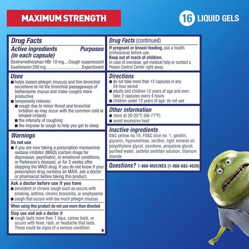Mucinex Fast-Max Severe Congestion & Cough Liquid Gels 16ct in Saudi Arabia