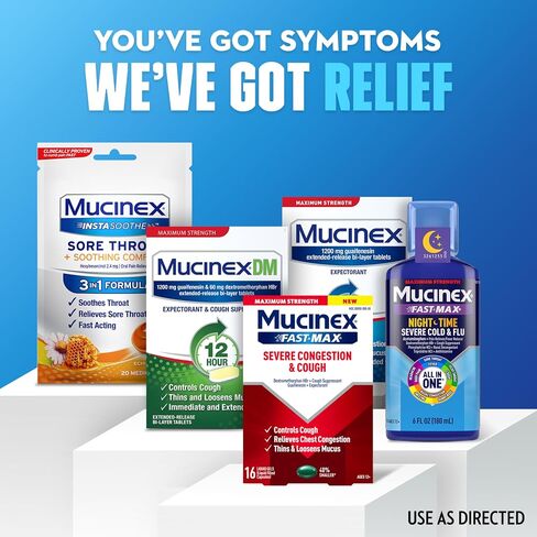 Mucinex Fast-Max Severe Congestion & Cough Liquid Gels 16ct in Saudi Arabia