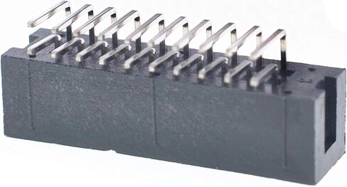 Oiyagai 20Pcs 50 Pins 2.54mm Pitch Right Angle Connector Pin IDC Box Headers in Saudi Arabia