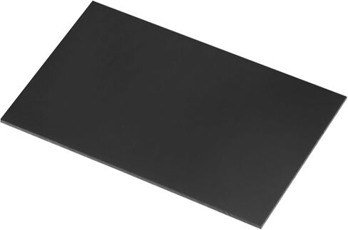 6 x 12 Inch UHMW Polyethylene Sheets, 5/32 Inch Thick Ultra High Molecular Weight Black Plastic Sheet [for Home, Industrial] in Saudi Arabia