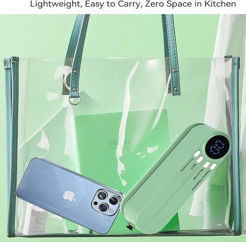 Sealer Mini Vacuum Sealer 3 in 1 cordless food sealer للتخزين الجاف/الرطب للتخزين المحمولة باليد الخاطئة بالحرارة المقلدة in Kuwait