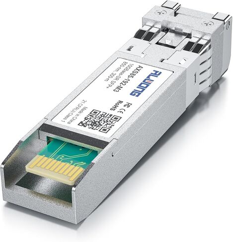 10GBase-LR SFP+ Transceiver, 10G SFP+ to LC Singlemode Fiber Module, 1310nm, up to 10 km, for Cisco SFP-10G-LR, Ubiquiti UniFi UF-SM-10G, Mikrotik S+31DLC10D, Meraki, Netgear and More, 2 Pack in Kuwait