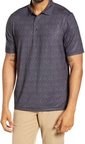 Cutter & Buck Men's Pike Micro Floral Print Polo in Saudi Arabia