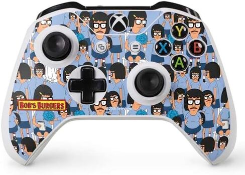 Skinit Skinit Gaming Gaming Skin متوافق مع جهاز التحكم Xbox One X - بوبس برغر مرخص رسميًا تينا بيلشر تصميم in Kuwait