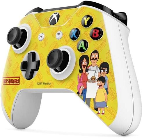 Skinit Skinit Gaming Gaming Skin متوافق مع جهاز التحكم Xbox One X - بوبس برغر مرخص رسميًا تينا بيلشر تصميم in Kuwait