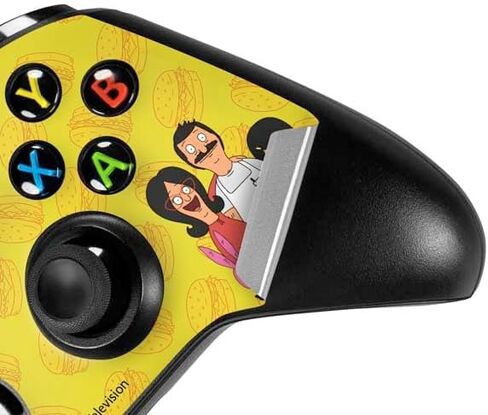 Skinit Skinit Gaming Gaming Skin متوافق مع جهاز التحكم Xbox One X - بوبس برغر مرخص رسميًا تينا بيلشر تصميم in Kuwait
