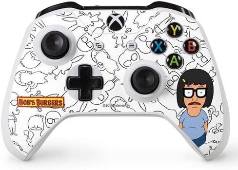 Skinit Skinit Gaming Gaming Skin متوافق مع جهاز التحكم Xbox One X - بوبس برغر مرخص رسميًا تينا بيلشر تصميم in Kuwait