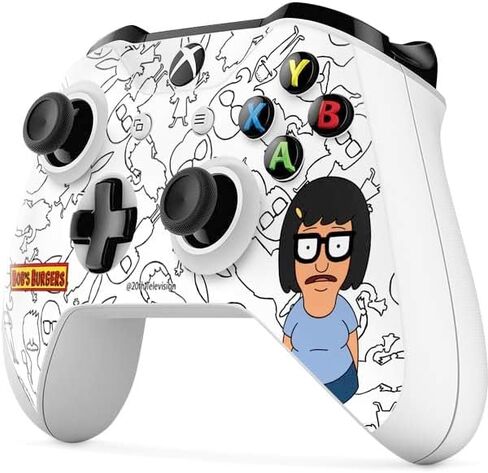 Skinit Skinit Gaming Gaming Skin متوافق مع جهاز التحكم Xbox One X - بوبس برغر مرخص رسميًا تينا بيلشر تصميم in Kuwait