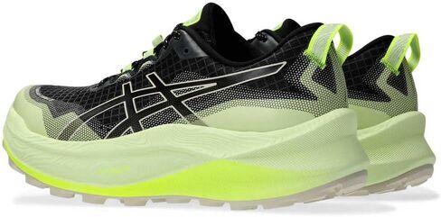 ASICS Women's Trabuco Max 3 Running Shoe, 10, Black/Light Blue in Saudi Arabia