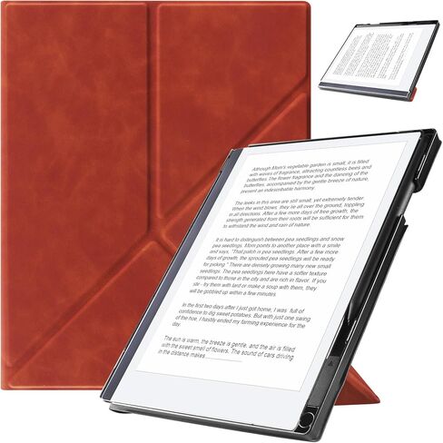 Case for Remarkable 2 10.3'' Digital Paper - Premium PU Leather with Foldable Stand, Pen Holder & Magnetic Closure,Cover for Remarkable 2(2020 Released),Blue in Kuwait