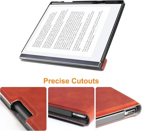 Case for Remarkable 2 10.3'' Digital Paper - Premium PU Leather with Foldable Stand, Pen Holder & Magnetic Closure,Cover for Remarkable 2(2020 Released),Blue in Kuwait