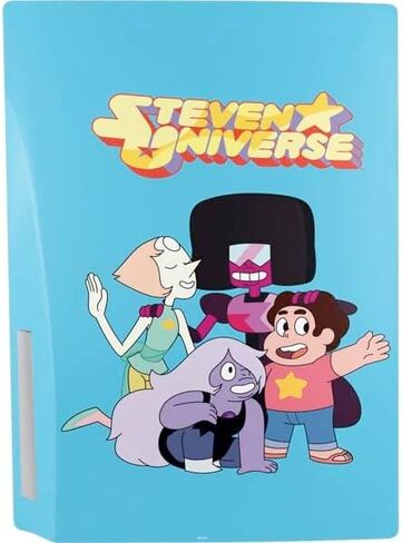 Skinit Decal Gaming Skin Compatible with PS5 Bundle - Officially Licensed Cartoon Network Steven Universe Steven Universe Characters Design in Saudi Arabia