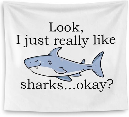 QGFM نسيج القرش، ديكور جدار القرش، تشريح سمك القرش التعليمي نسيج الجدار شنقا للفصول الدراسية غرفة نوم الأطفال ديكور غرفة اللعب، ديكور الأحياء البحرية، ديكور الفصول الدراسية المحيط، 50 × 60 بوصة in Kuwait