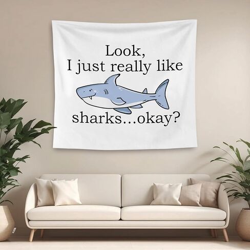 QGFM نسيج القرش، ديكور جدار القرش، تشريح سمك القرش التعليمي نسيج الجدار شنقا للفصول الدراسية غرفة نوم الأطفال ديكور غرفة اللعب، ديكور الأحياء البحرية، ديكور الفصول الدراسية المحيط، 50 × 60 بوصة in Kuwait